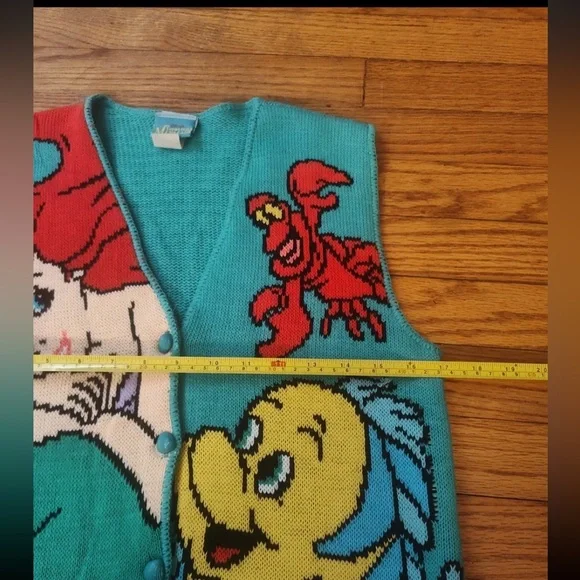 Vintage Disney The Little Mermaid Vest - Picture 6 of 6